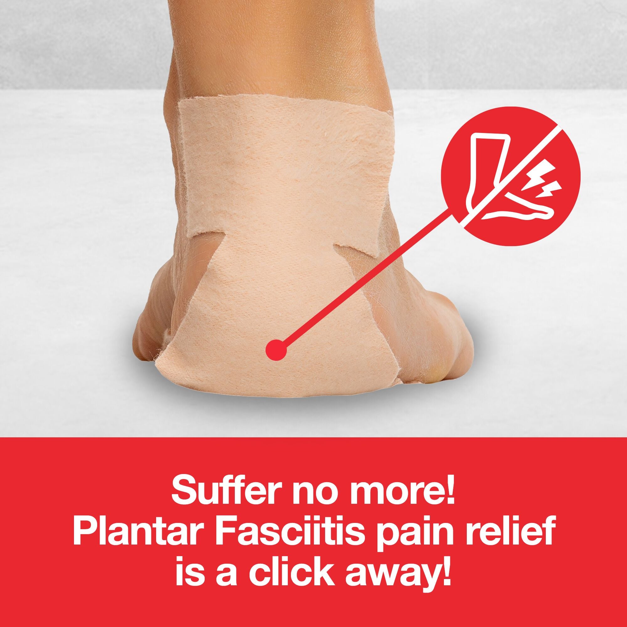 Plantar Fasciitis Pain Relief Strips - Pack of 7 - ZenToes