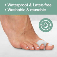 Thumbnail for Single Loop Toe Spacer for Bunion Pain - 4 Pack - ZenToes